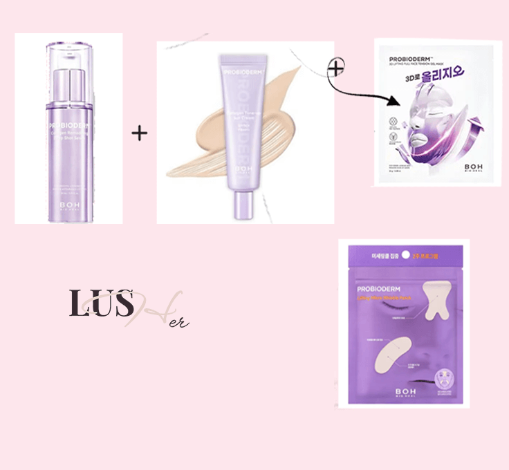 Gift set for mature skin: "Lifting at home"