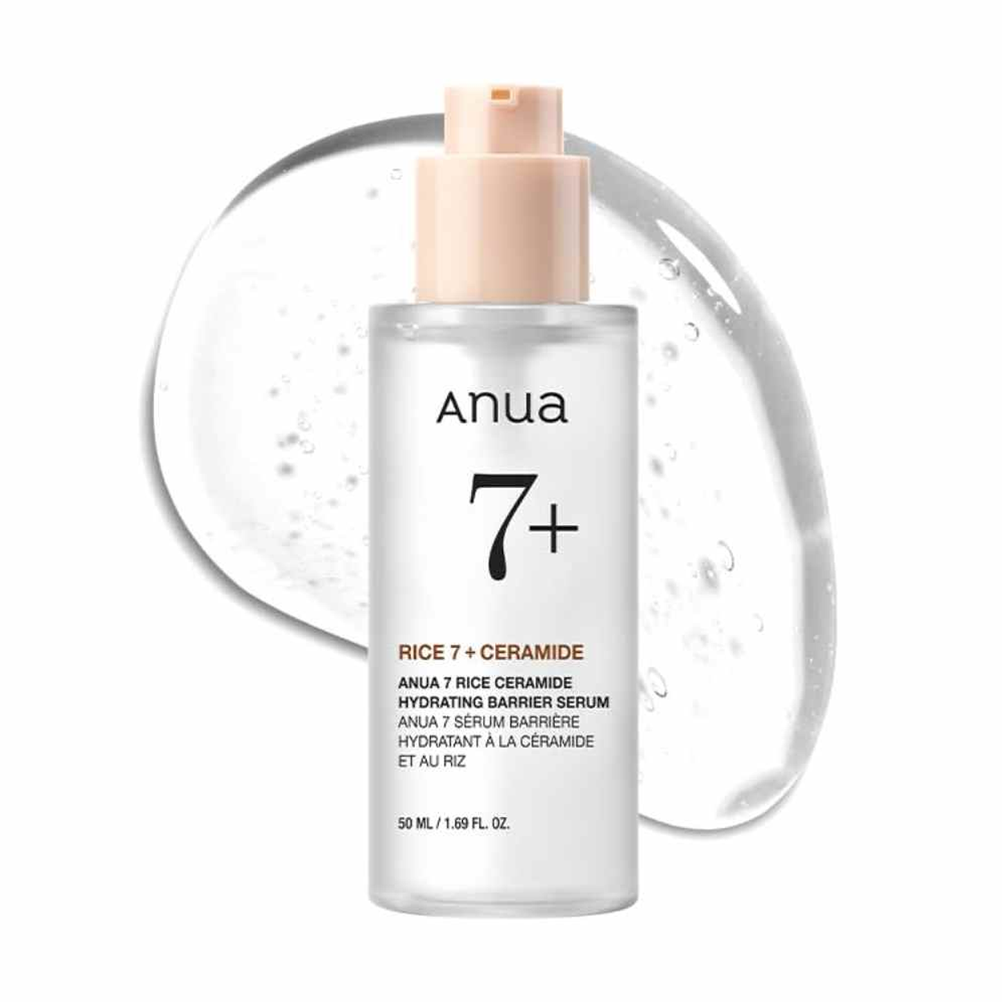 Ser Facial Iluminator și Hidratant Anua 7 Rice Ceramide – Hidratează și Reface Bariera Pielii cu Extract de Orez și Ceramide