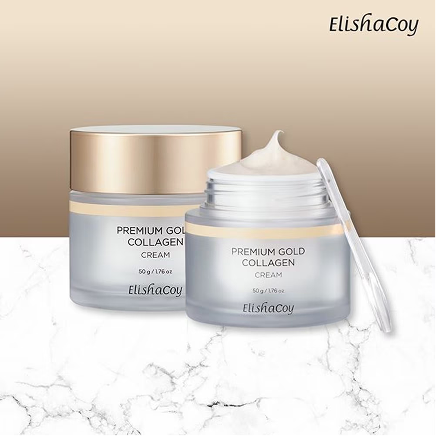 Elishacoy Premium Gold Collagen Cream, 50g