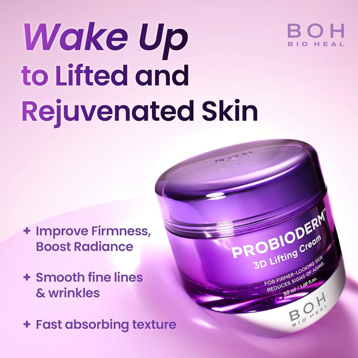 Crema de lifting ten matur-BIOHEAL BOH-Probioderm 3D Lifting