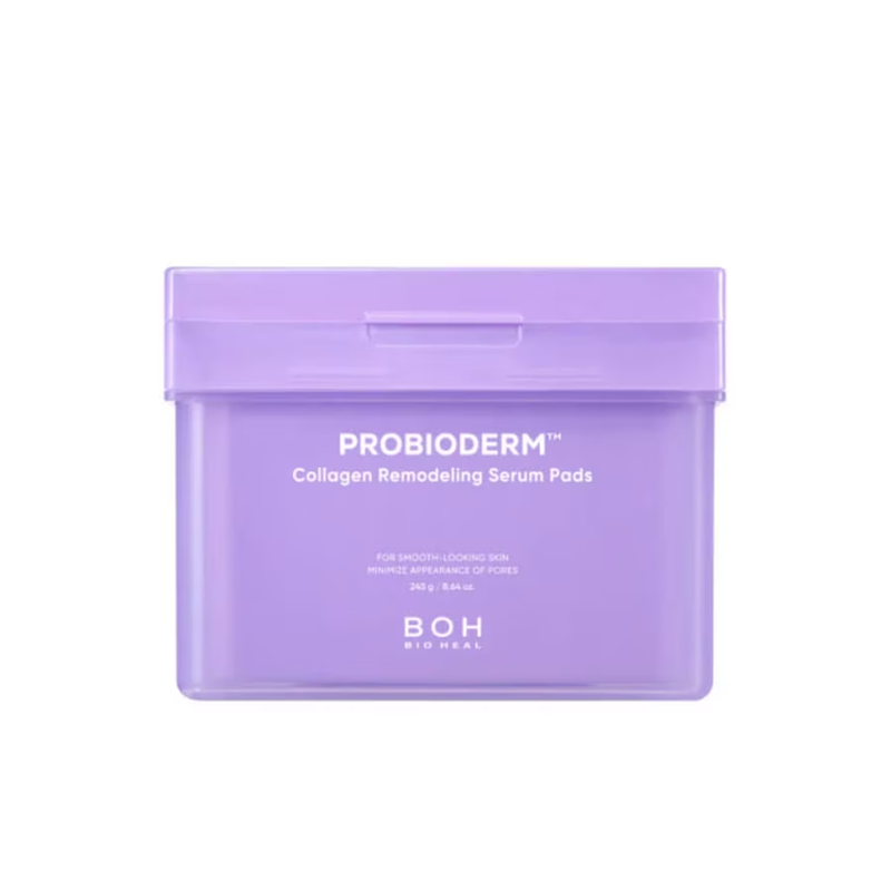 Paduri Faciale cu Colagen pentru Remodelare și Fermitate – BIOHEAL BOH Probioderm Collagen Remodeling Serum Pads