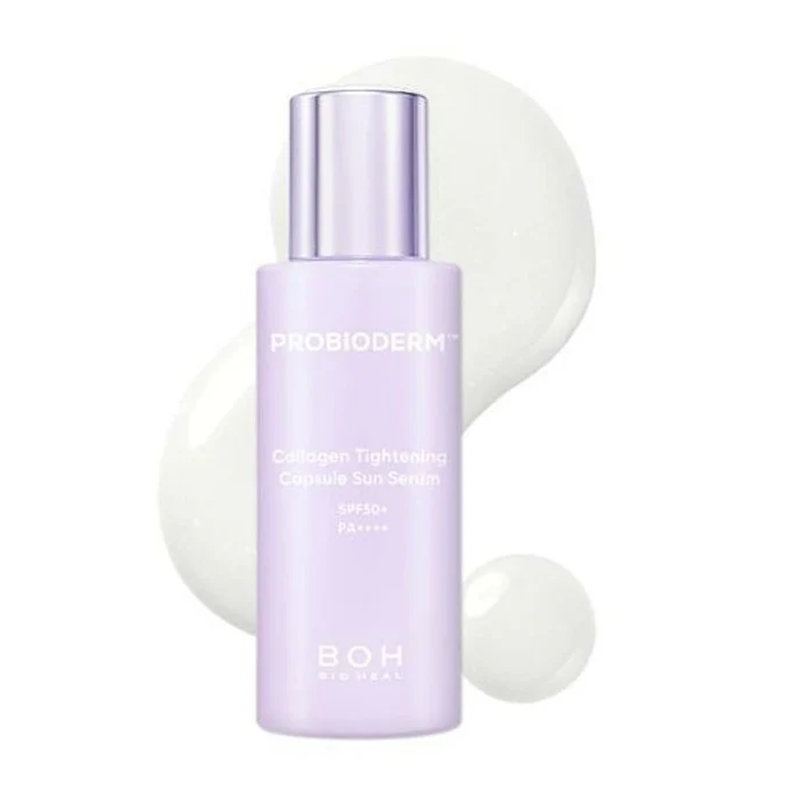 Ser cu Protecție Solară 50+ și Colagen Incapsulat – BIOHEAL BOH Probioderm Collagen Tightening Capsule Sun Serum