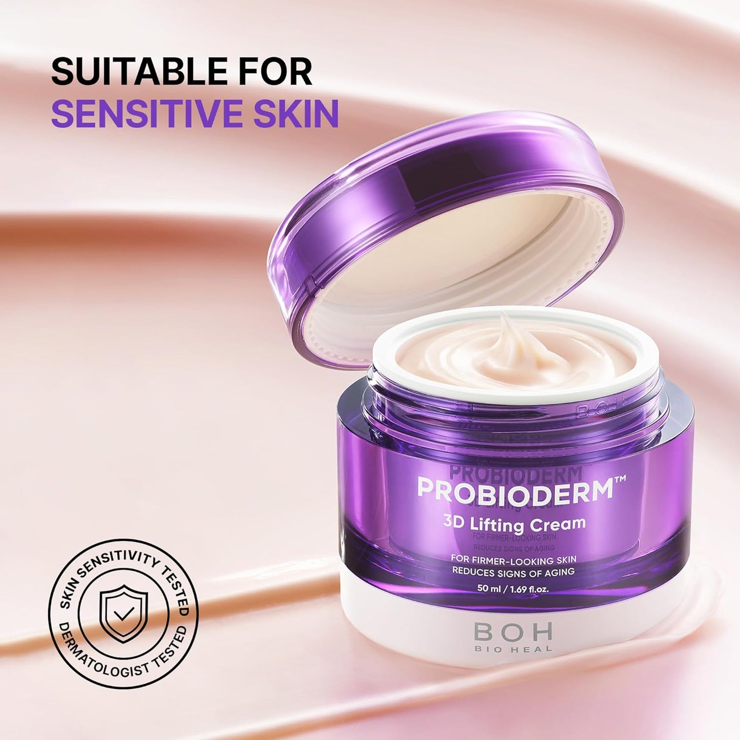 Lifting cream for mature skin - BIOHEAL BOH - Probioderm 3D Lifting Cream, 50ml
