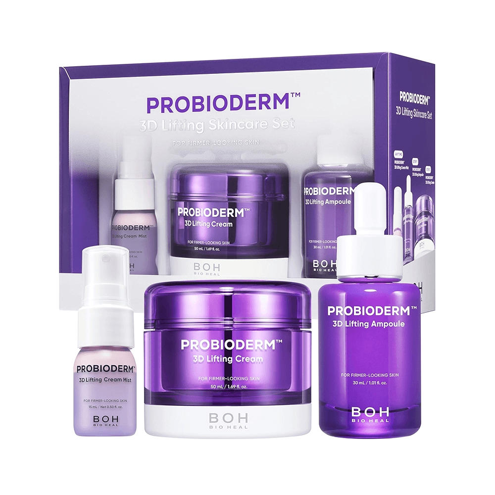 set lifting coreean cu peptide Bioheal BOH Set 3D Lifting cu Peptide și Probiotice | Lush Her