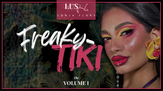 Paletă make-up LushHer X SonjaFlors Freaky Tiki Vol.1 - 18 nuanțe