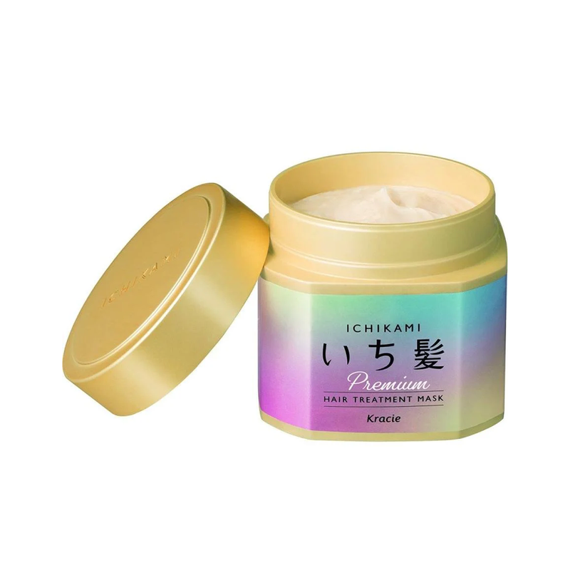 Kracie Ichikami Premium Mască Tratament pentru păr, 200g - masca de par japoneza par uscat, hidratare intensă.