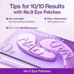 numbuzin - No.9 NAD+ Collagen Under Eye Patches