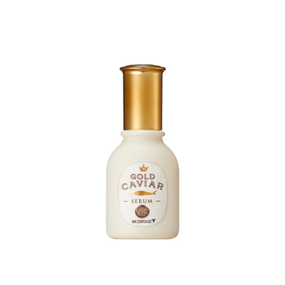 Ser Facial Anti-Aging cu Aur și Caviar pentru un Ten Strălucitor – SKINFOOD Gold Caviar EX Serum, 50ml