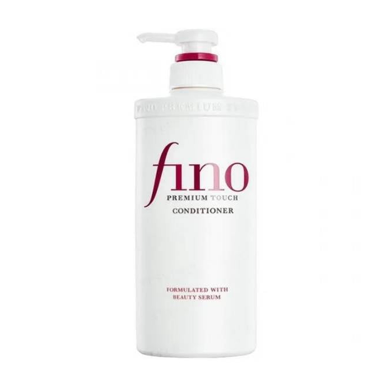 Shiseido Fino Premium Touch Conditioner – Balsam Regenerant pentru Păr Deteriorat și Vopsit, 550ml de Hidratare și Strălucire