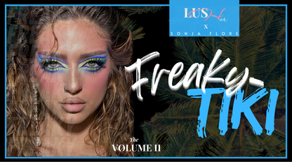 Paletă make-up LushHer X SonjaFlors Freaky Tiki Vol.2 - 18 nuanțe