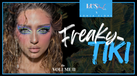 Paletă make-up LushHer X SonjaFlors Freaky Tiki Vol.2 - 18 nuanțe