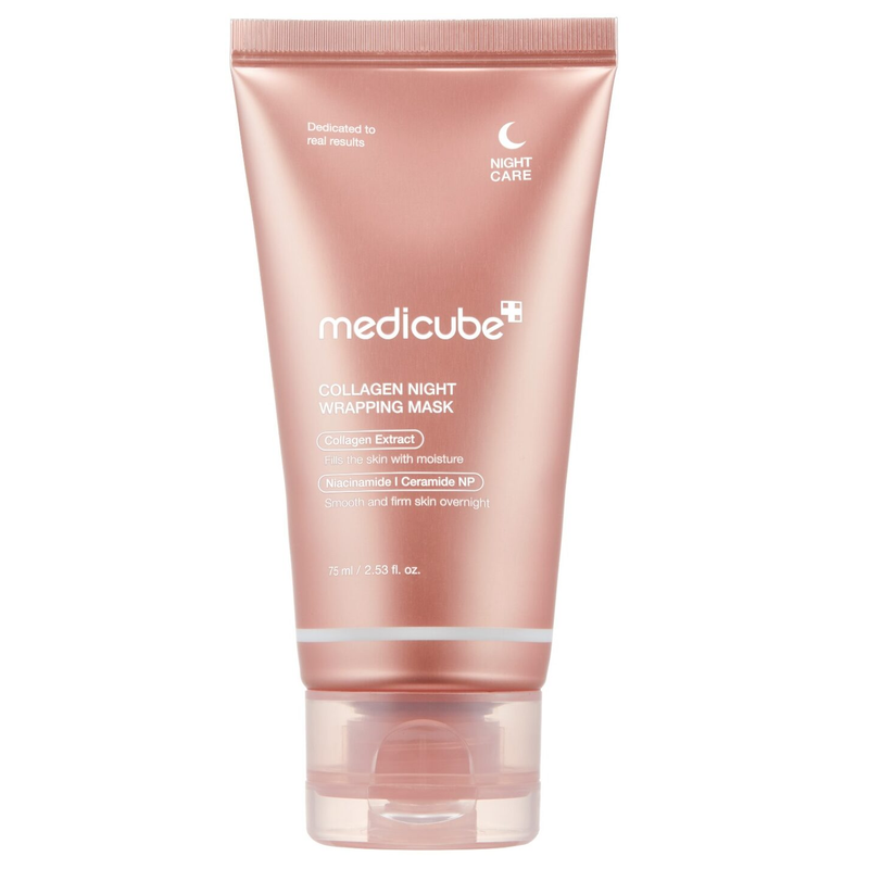 Masca de Noapte cu Colagen pentru Fermitate – Medicube Collagen Night Wrapping Mask