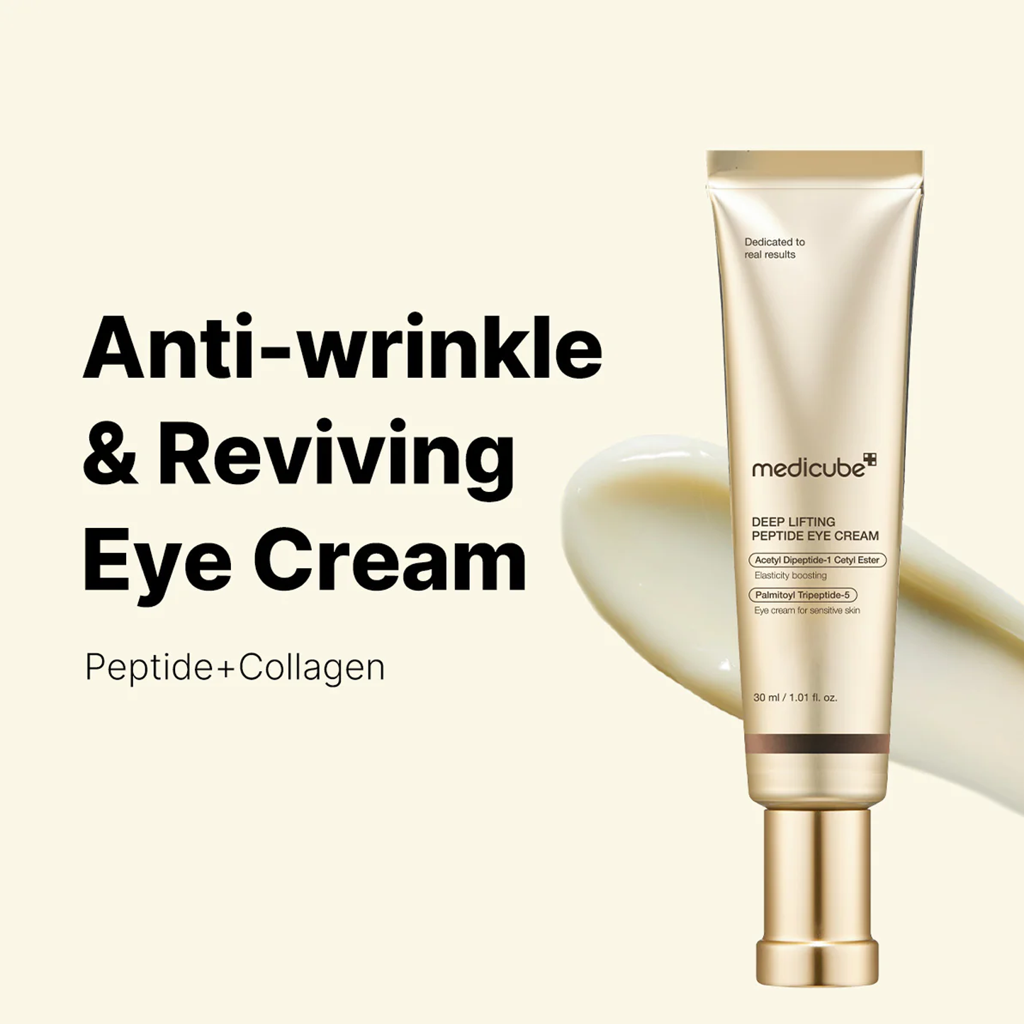 medicube-Deep Lifting Peptide Eye Cream For Face, 30ml
