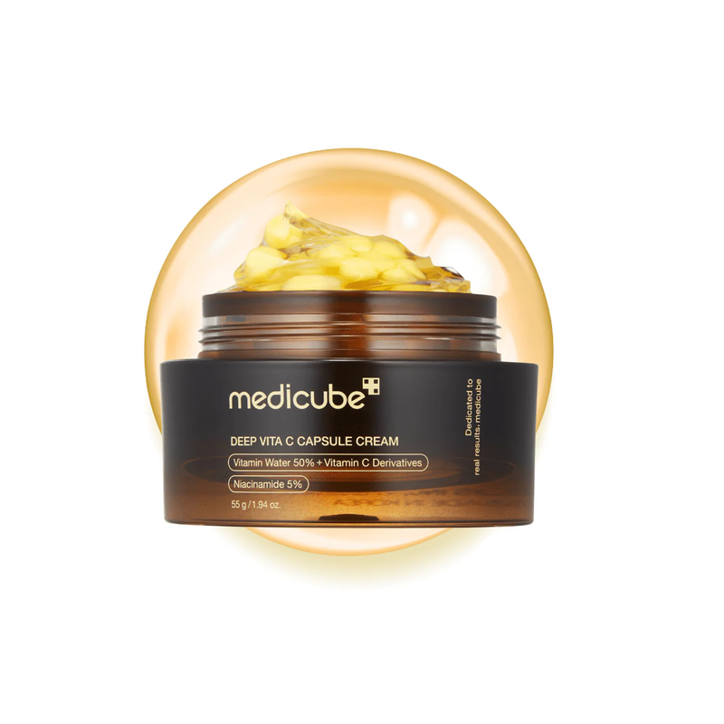 Crema Anti-Îmbătrânire cu Vitamina C – Medicube Deep Vita C Capsule Cream