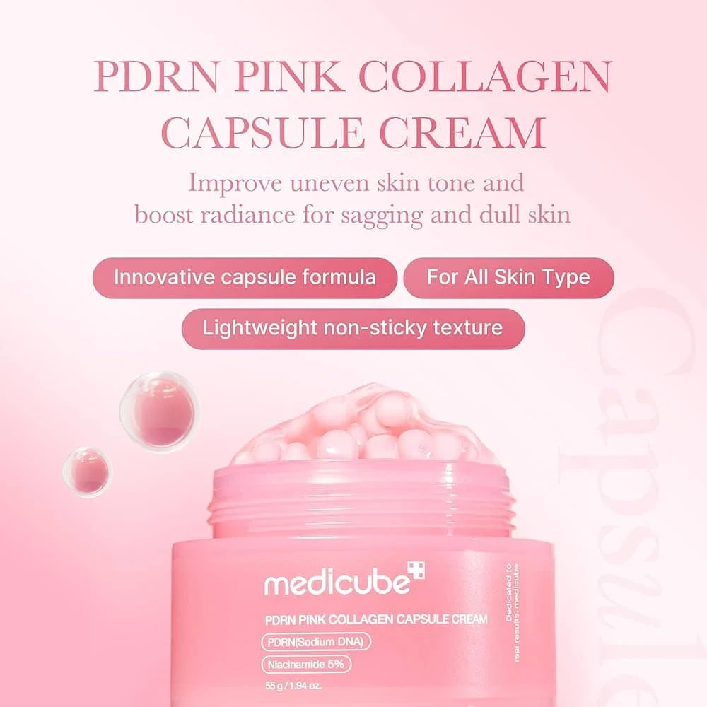 medicube- PDRN Pink Collagen Capsule Cream 55g